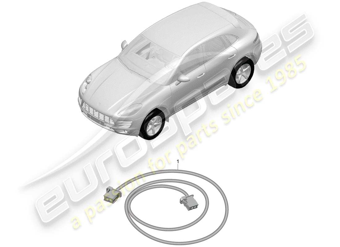 porsche 2017 (macan) aprovechar diagrama de piezas