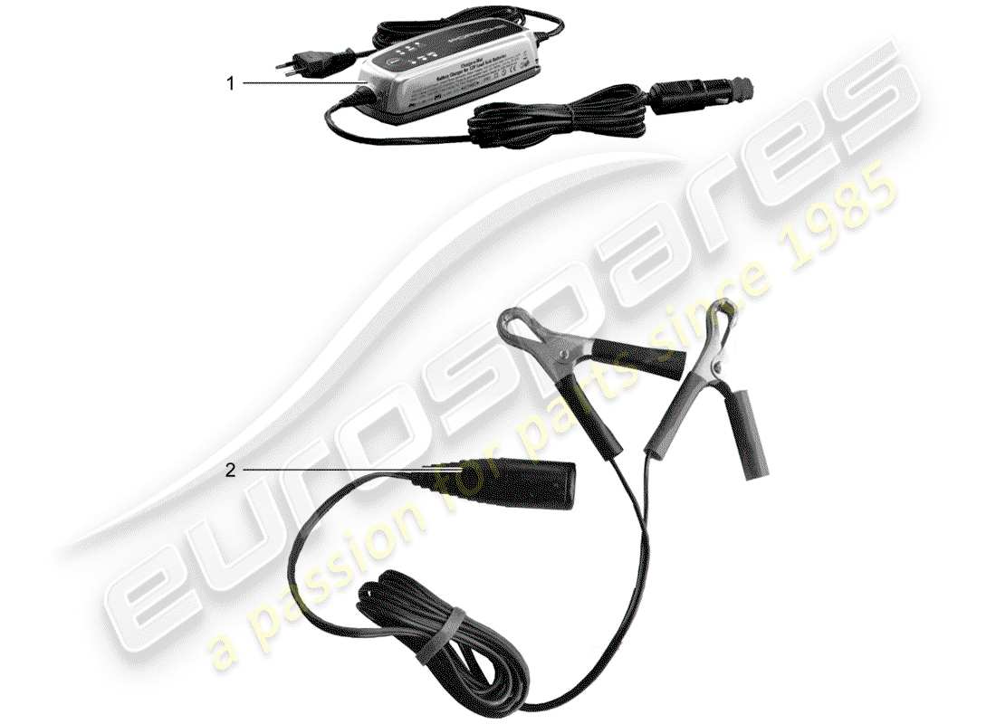 porsche 2006 (tequipment) cargador diagrama de piezas