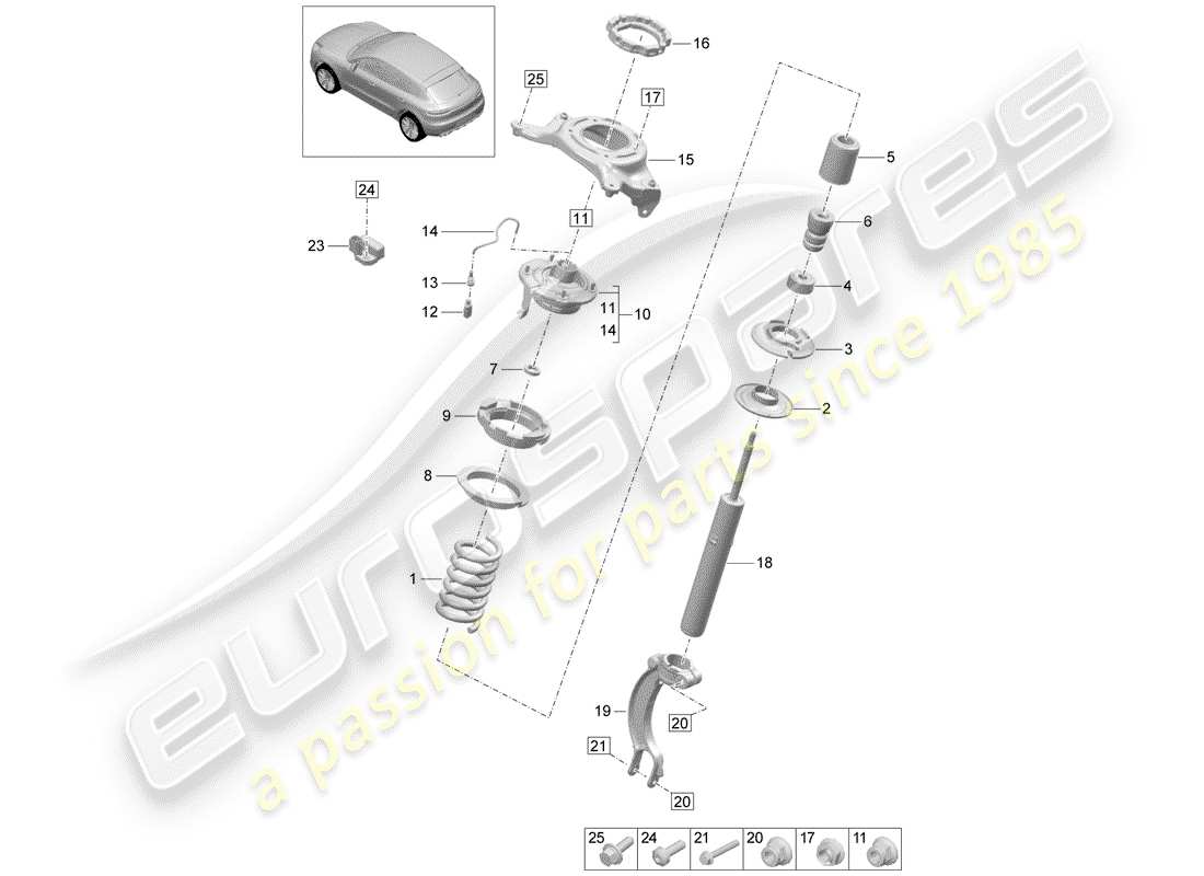 diagrama de pieza que contiene el número de pieza wht001484