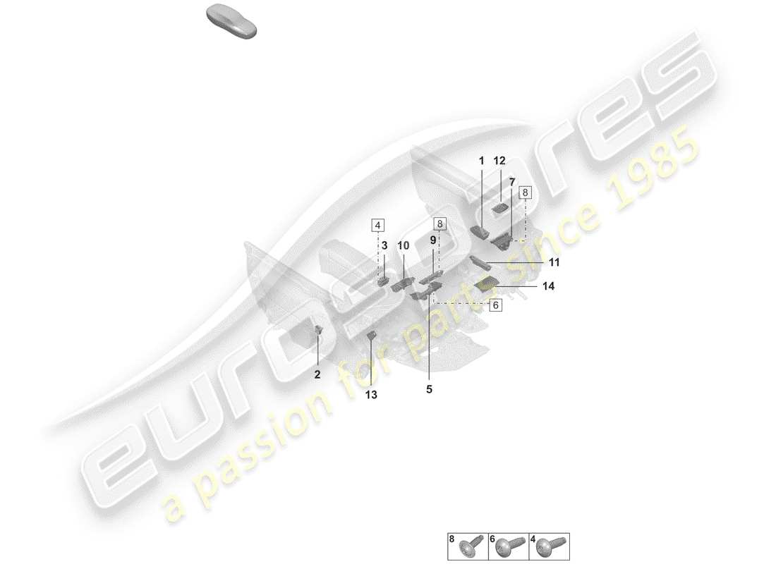diagrama de pieza que contiene el número de pieza 992959365cl