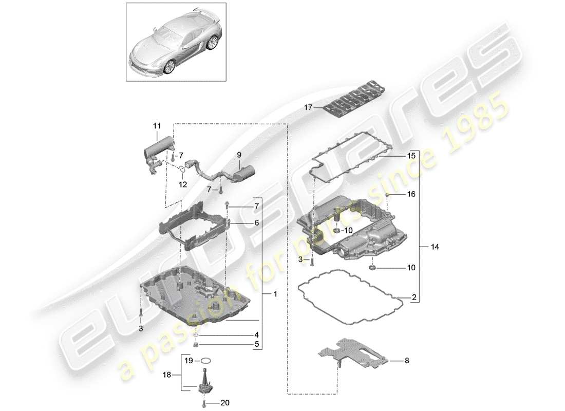 diagrama de pieza que contiene el número de pieza 9a110732700