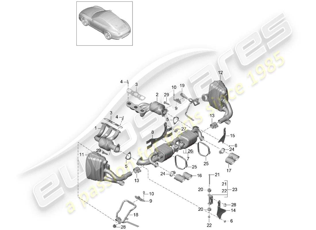 diagrama de pieza que contiene el número de pieza 99111147101