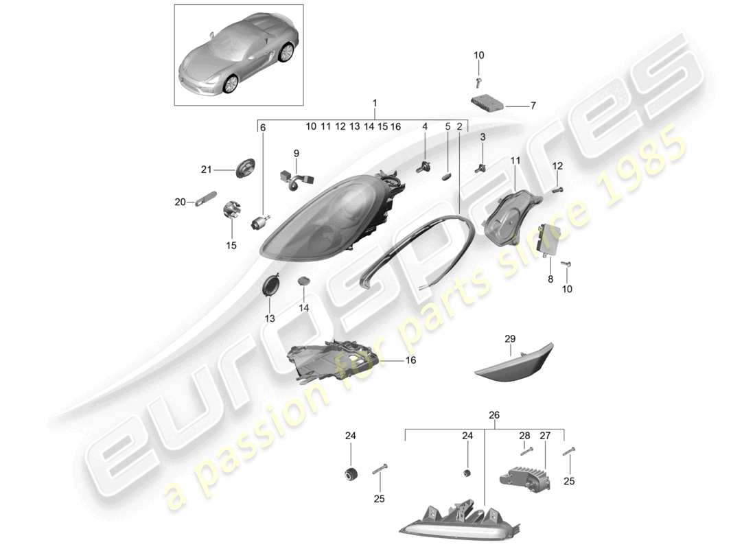 diagrama de pieza que contiene el número de pieza 98163122480