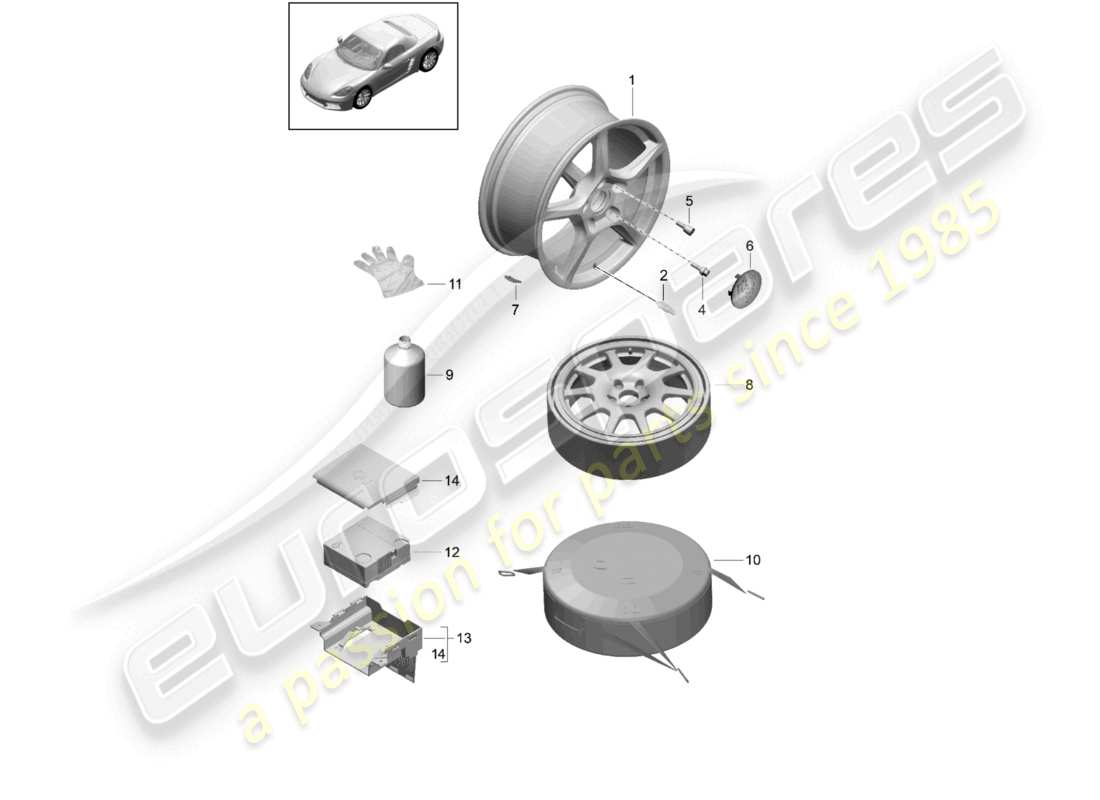 diagrama de pieza que contiene el número de pieza wht010065a