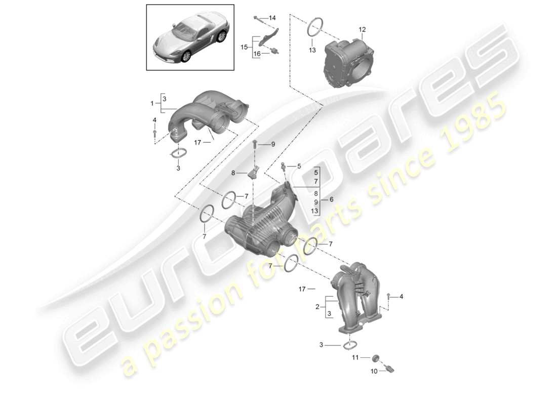 diagrama de pieza que contiene el número de pieza 06e906051aa