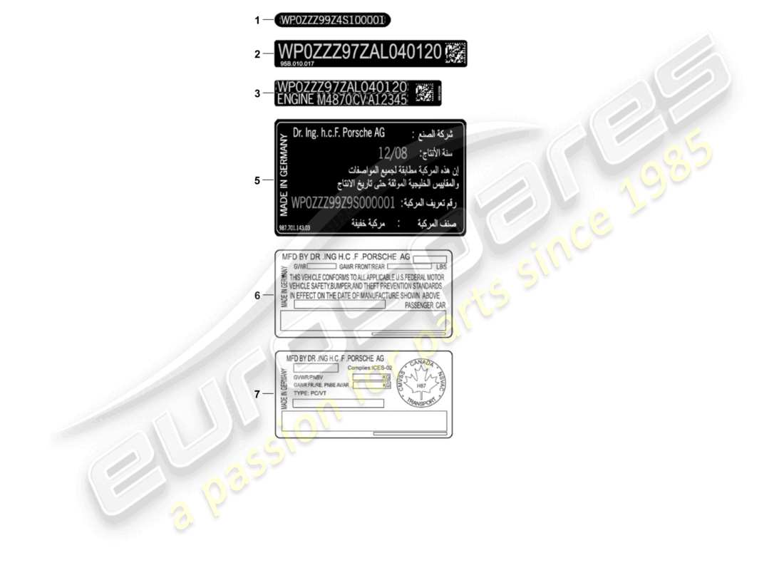 diagrama de pieza que contiene el número de pieza v04015002ad