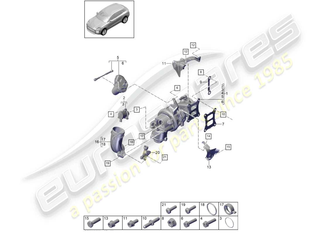diagrama de pieza que contiene el número de pieza wht010054