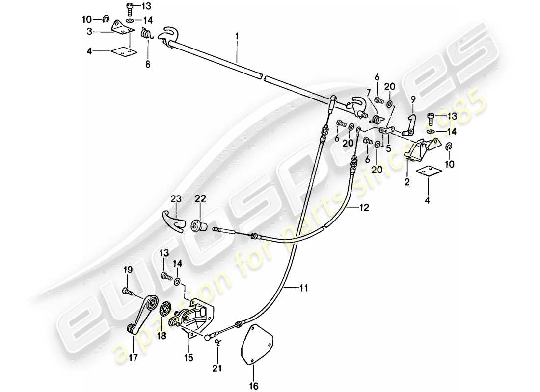 diagrama de pieza que contiene el número de pieza 111837595