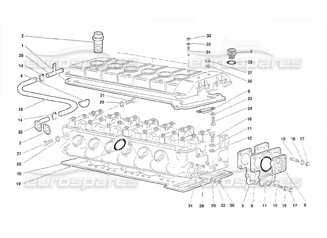 diagrama de pieza que contiene el número de pieza 003200816