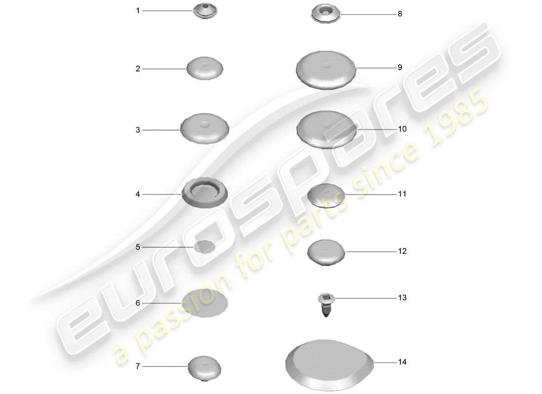 porsche 2014 (macan) enchufar diagrama de piezas