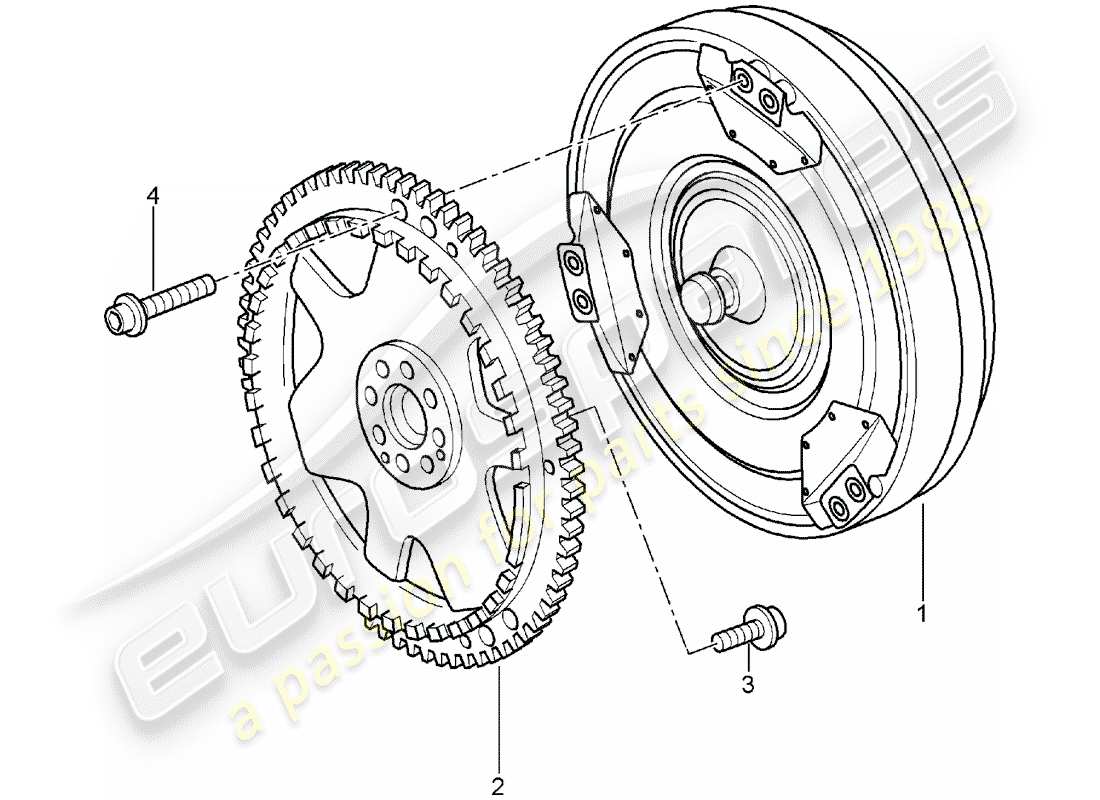 porsche 2007 (987 boxster) tiptronic diagrama de piezas