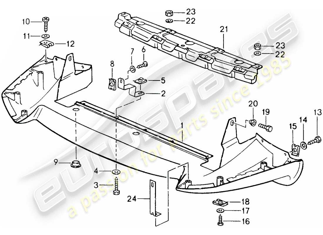 porsche 1994 (928) revelación diagrama de piezas