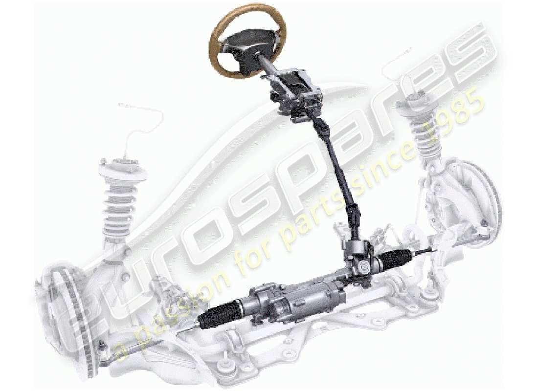 porsche 2019 (tequipment macan) dirección asistida diagrama de piezas