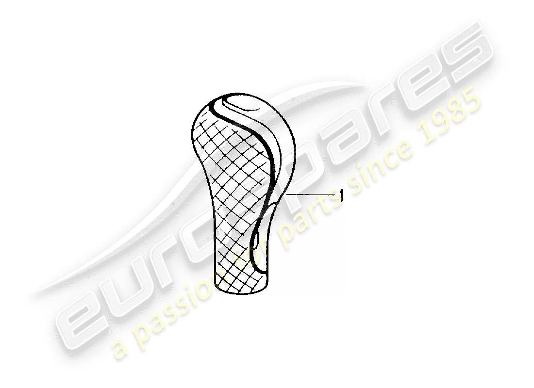 porsche 2002 (tequipment) palanca selectora diagrama de piezas