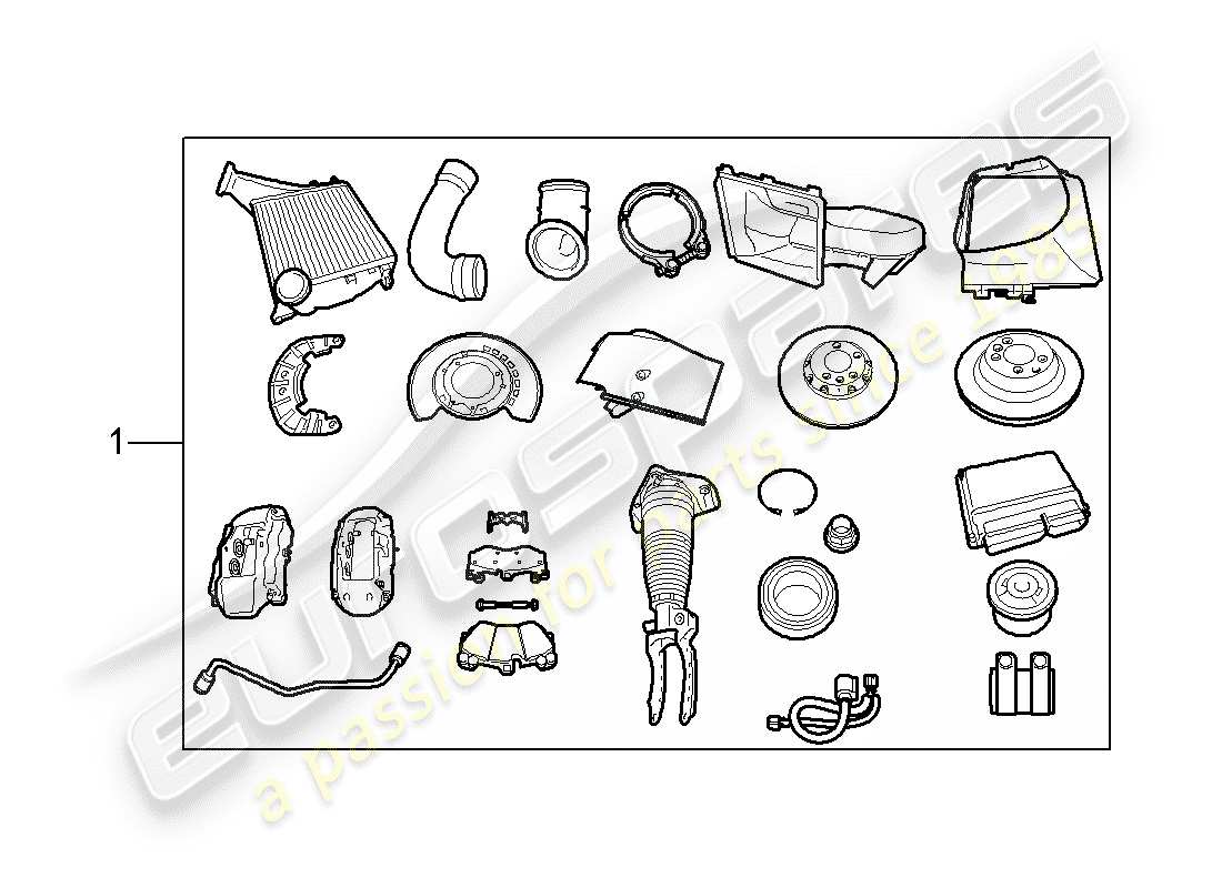 porsche tequipment cayenne (2020) motor diagrama de piezas