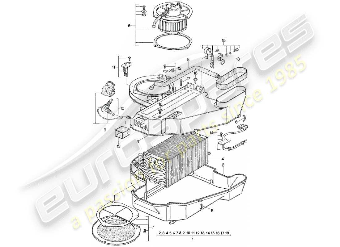 porsche 1981 (924) aire acondicionado - f >> 92-cn402 197 - f >> 92-cn450 831 - f >> 93-cn100 305 - f >> 93-cn{10 } 305 - f >> 93-cn150 331 - f >> 93-bn700 458 diagrama de piezas