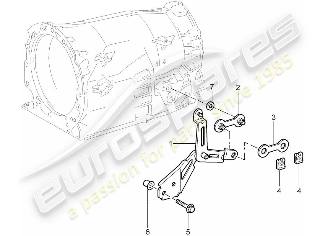 porsche 2009 997-2 turbo / gt2 tiptronic diagrama de piezas