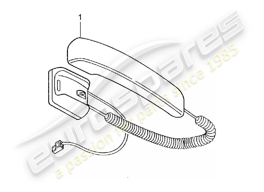 porsche 2006 (tequipment) módulo diagrama de piezas