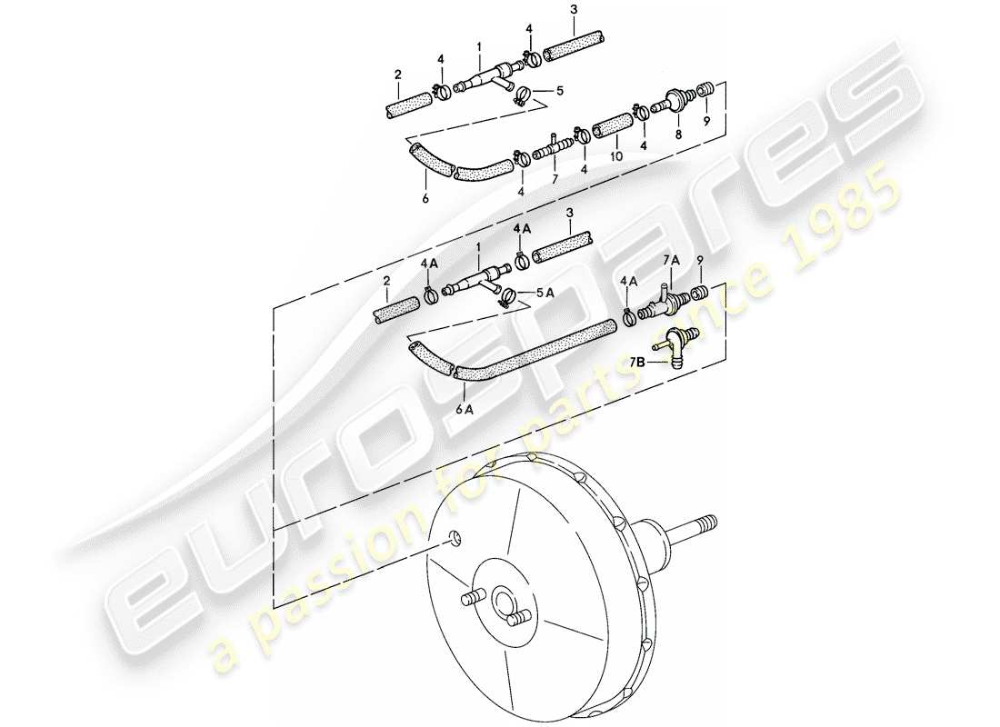 porsche 1986 (928) bomba de succión - m >> 82d 0608 - m >> 82d 5825 - m >> 82d 5723 - m >> 82d 0622 - m >> 82d { 9} diagrama de piezas