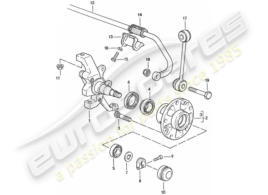 porsche 1986 (928) muñón de dirección - f 92-gs861 000>> - lubricantes - d - mj 1986>> - mj 1986 diagrama de piezas