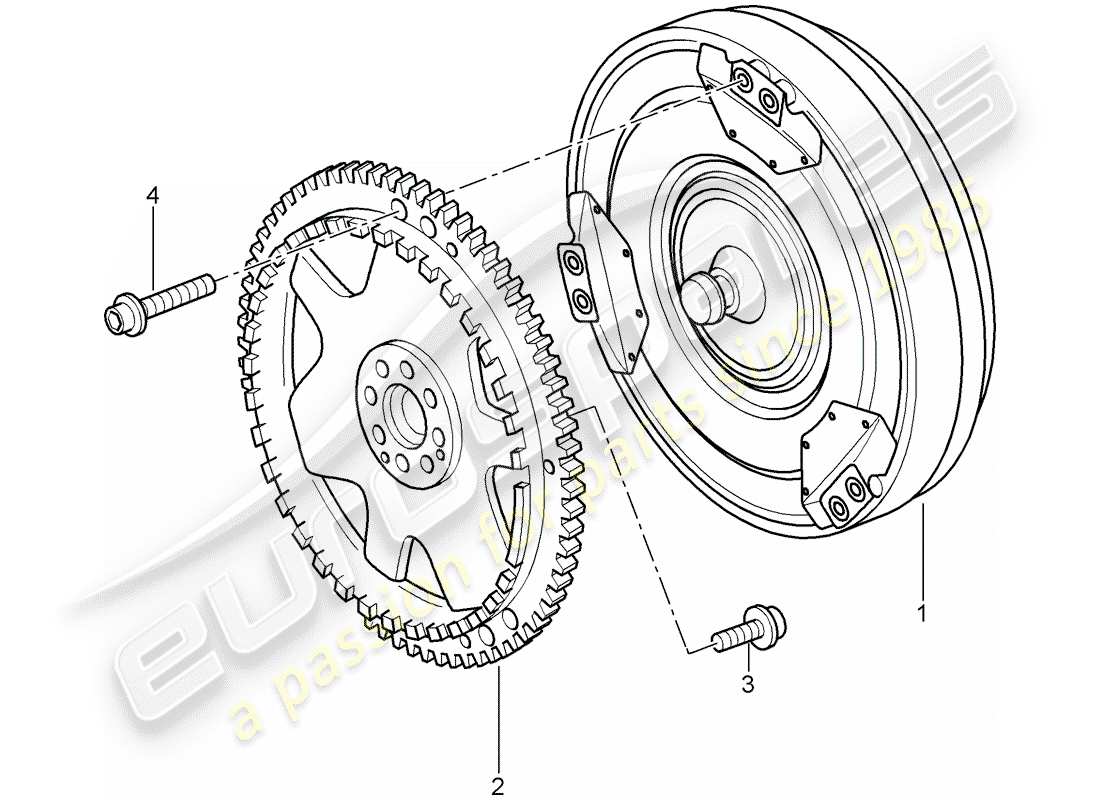 porsche 2007 (987 cayman) diagrama de piezas tiptronic