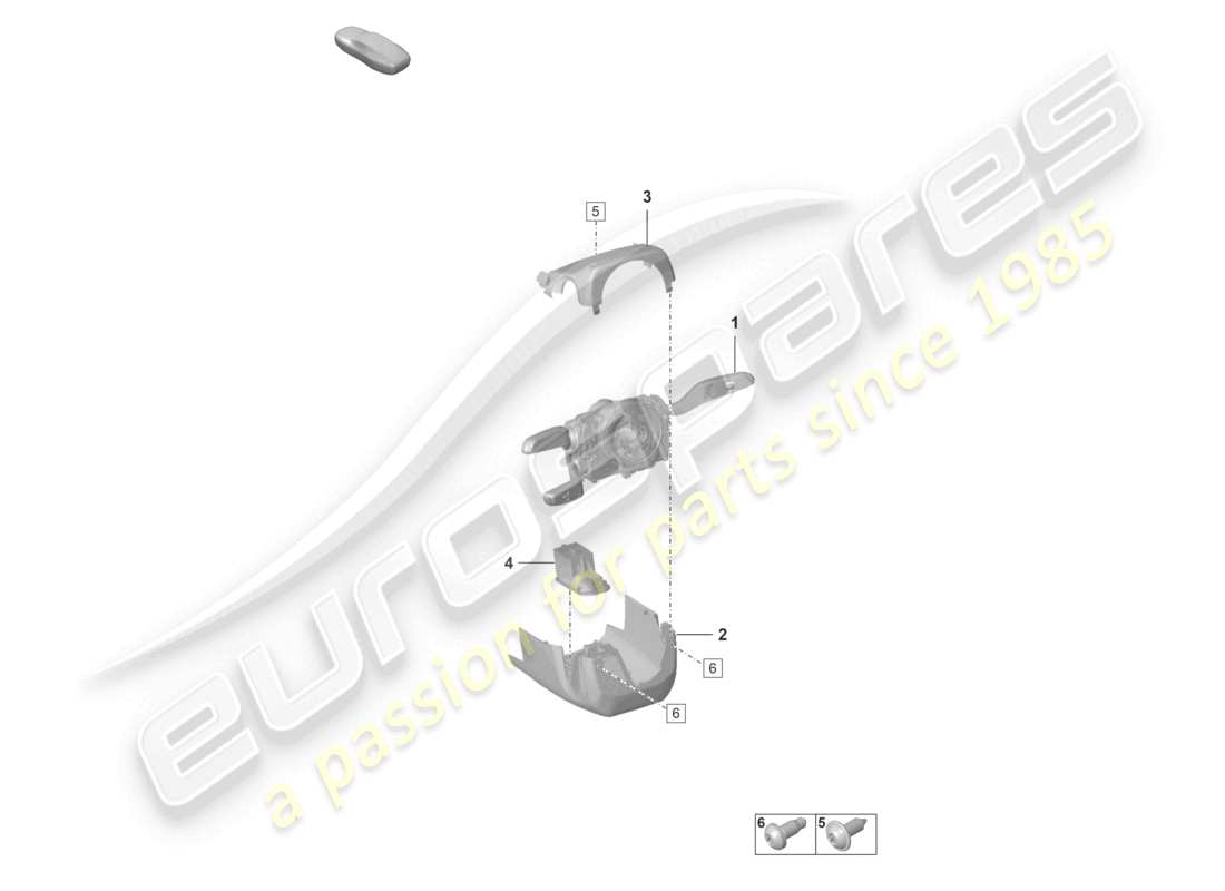 porsche 2019 (992-1) interruptor de columna de dirección d - 25.11.2019>> diagrama de piezas