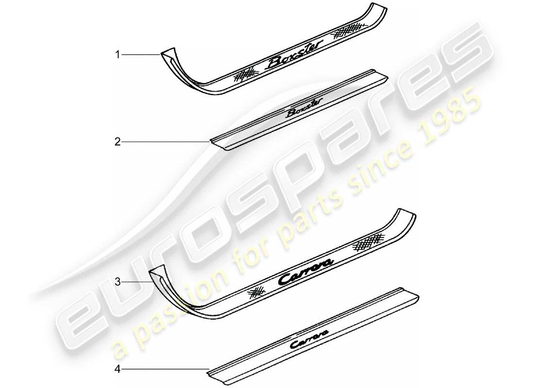 porsche 2011 (tequipment) placa de protección - panel de albergue diagrama de piezas