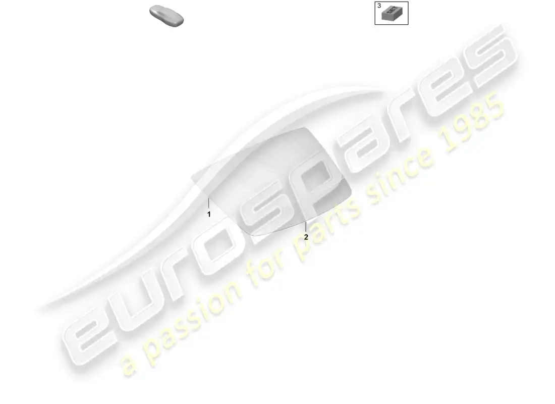 porsche 2025 (taycan 9j1-2) la ventana trasera diagrama de piezas