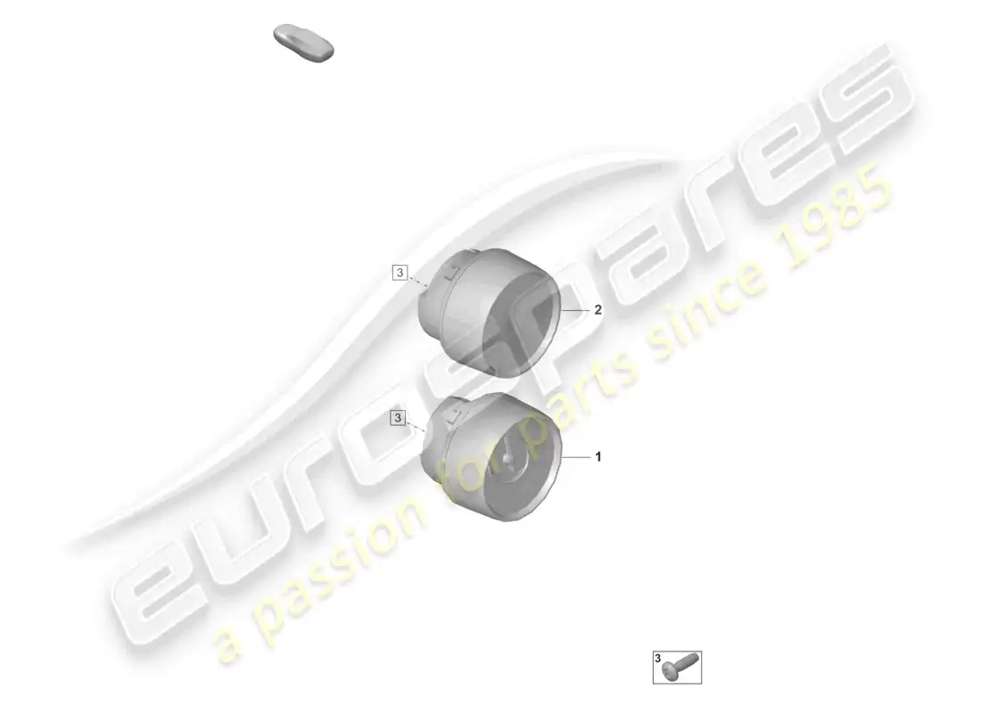 porsche 2020 (taycan 9j1-1) instrumentos adicionales diagrama de piezas
