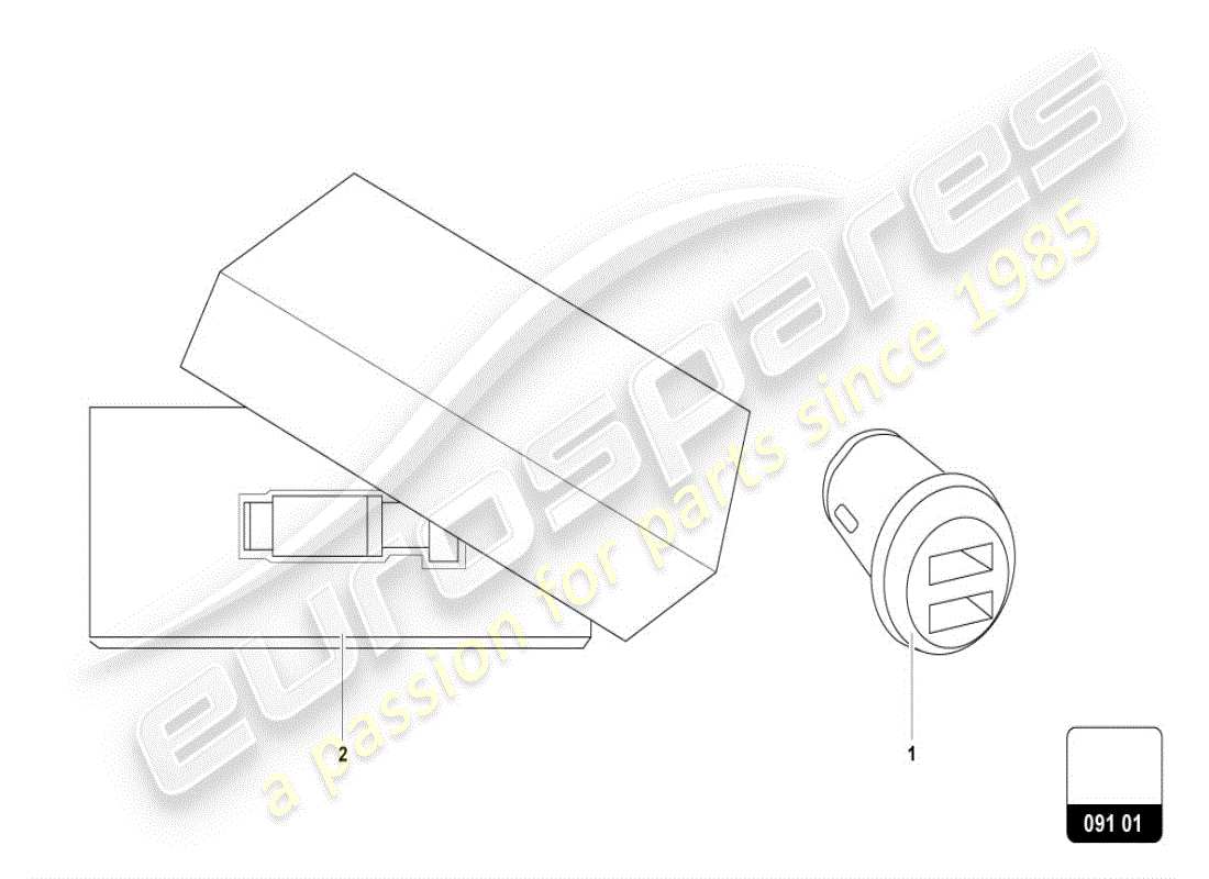 lamborghini urus (accessories) acceso.,infoentretenimiento,varios. diagrama de piezas