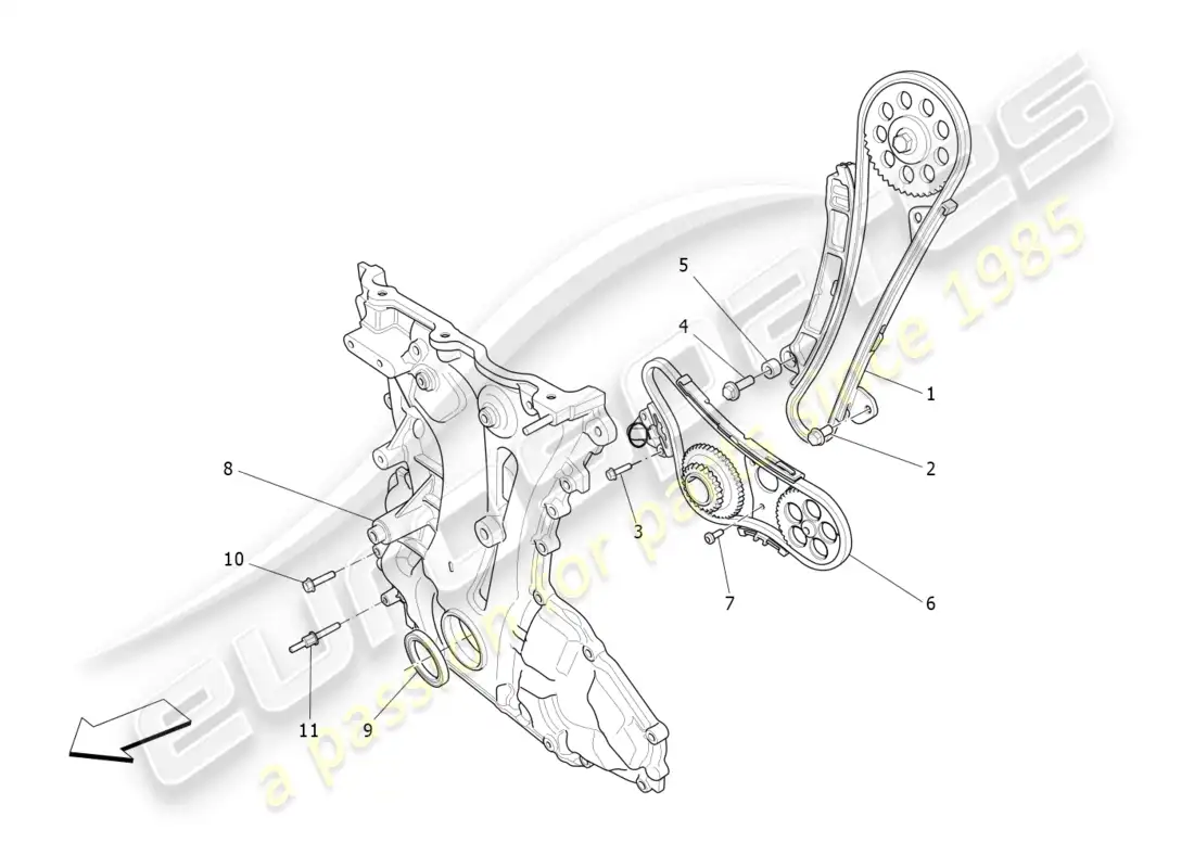 maserati levante gt (2022) momento diagrama de piezas