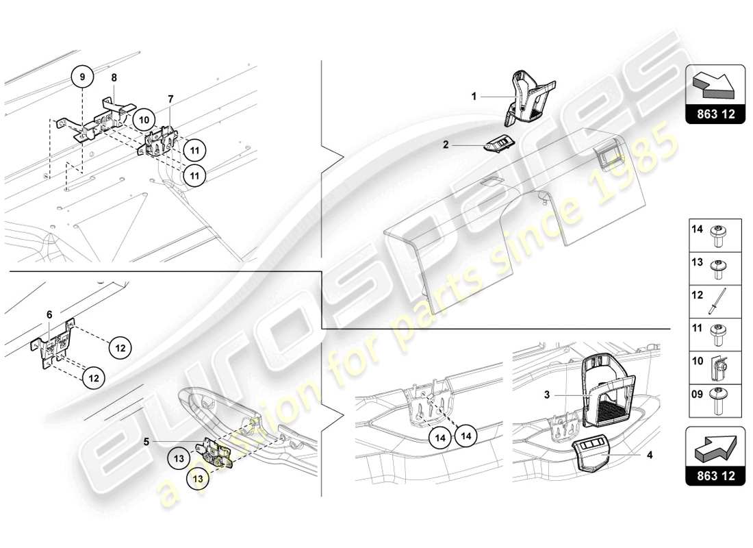 diagrama de pieza que contiene el número de pieza n10680801