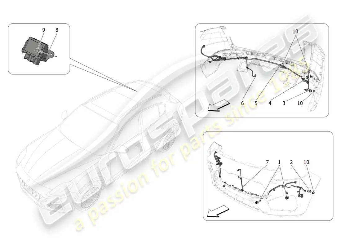 diagrama de pieza que contiene el número de pieza 670207488