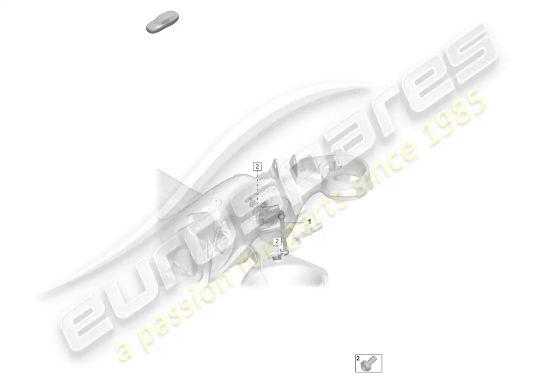 porsche 2023 (taycan 9j1-1) diagrama de piezas del sensor de nivel