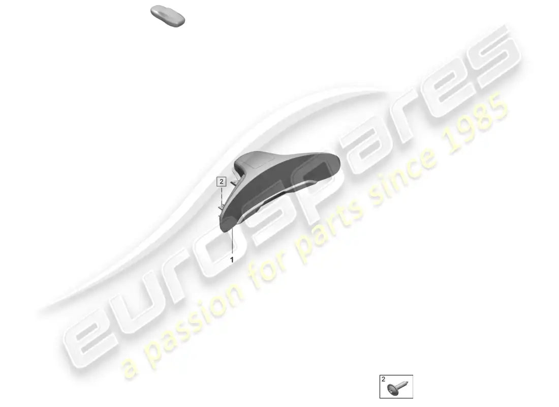 porsche 2025 (taycan 9j1-2) instrumento combi diagrama de piezas