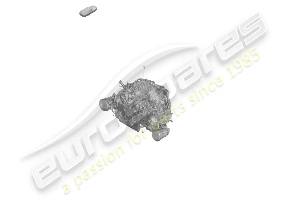 porsche 2022 (992-1 gt3/rs/st) motor de repuesto para vehículos con filtro de partículas de gasolina diagrama de piezas