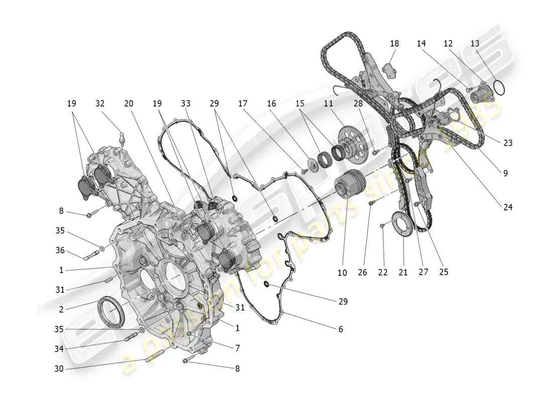 maserati grecale trofeo (2023) momento diagrama de piezas