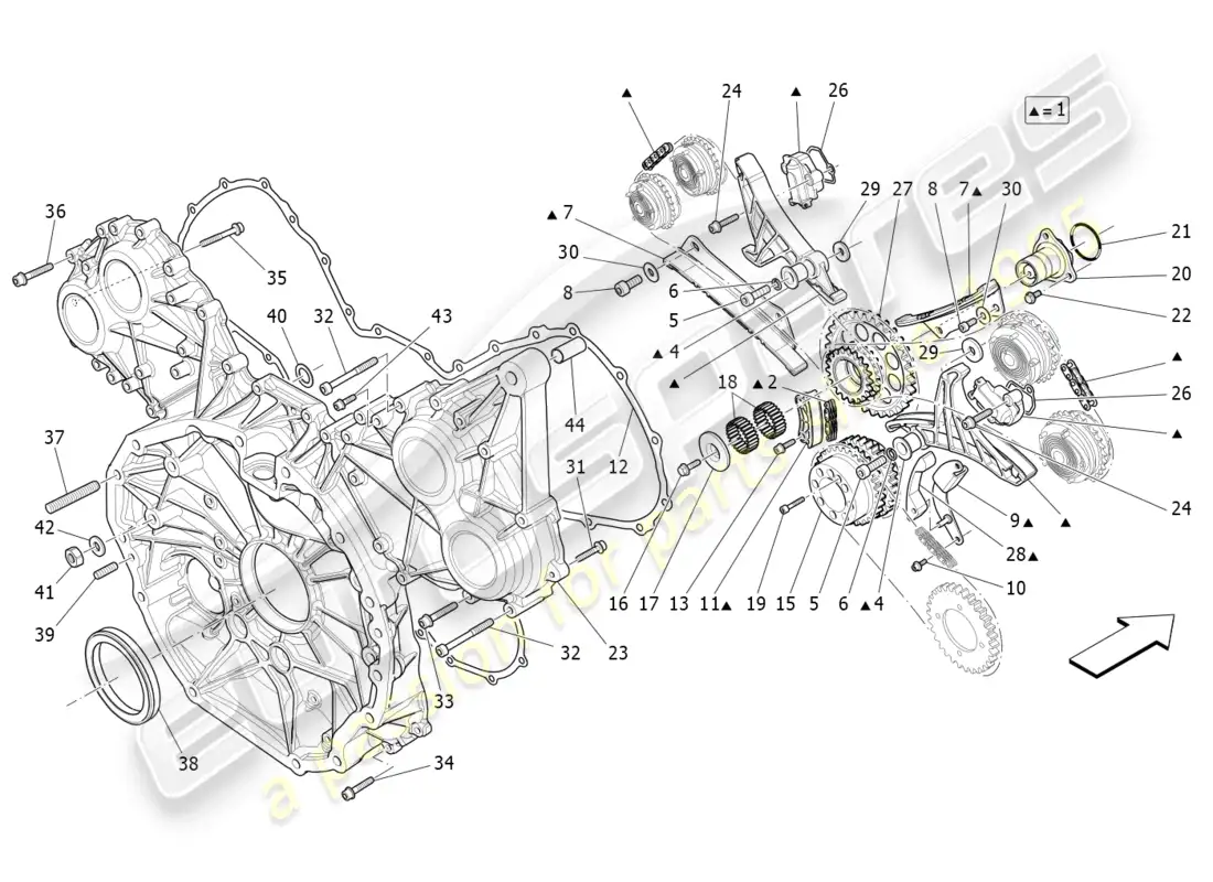 maserati quattroporte (2018) momento diagrama de piezas