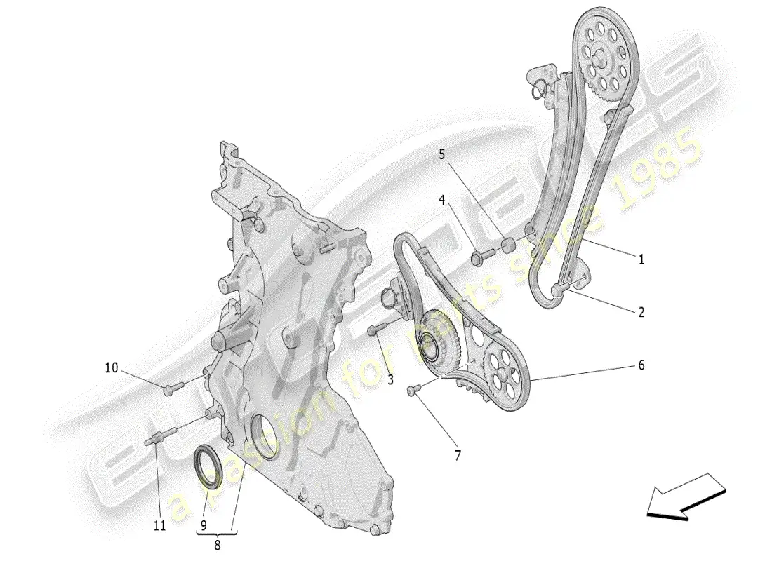 maserati grecale modena (2023) momento diagrama de piezas