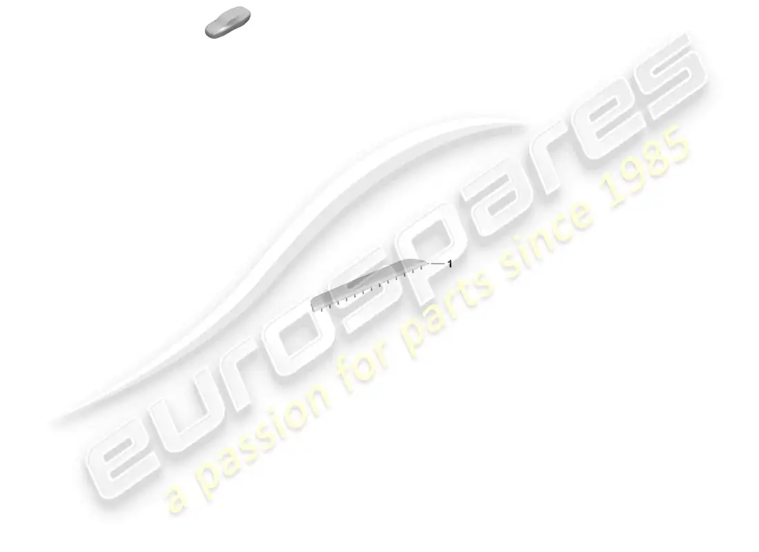 porsche 2025 (taycan 9j1-2) moldura de umbral delantera moldura de entrada, iluminada diagrama de piezas