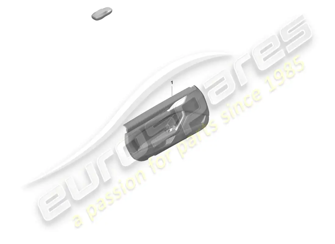 porsche 2022 (992-1 gt3/rs/st) panel de puerta para vehículos con tapizado de cuero paquete touring diagrama de piezas