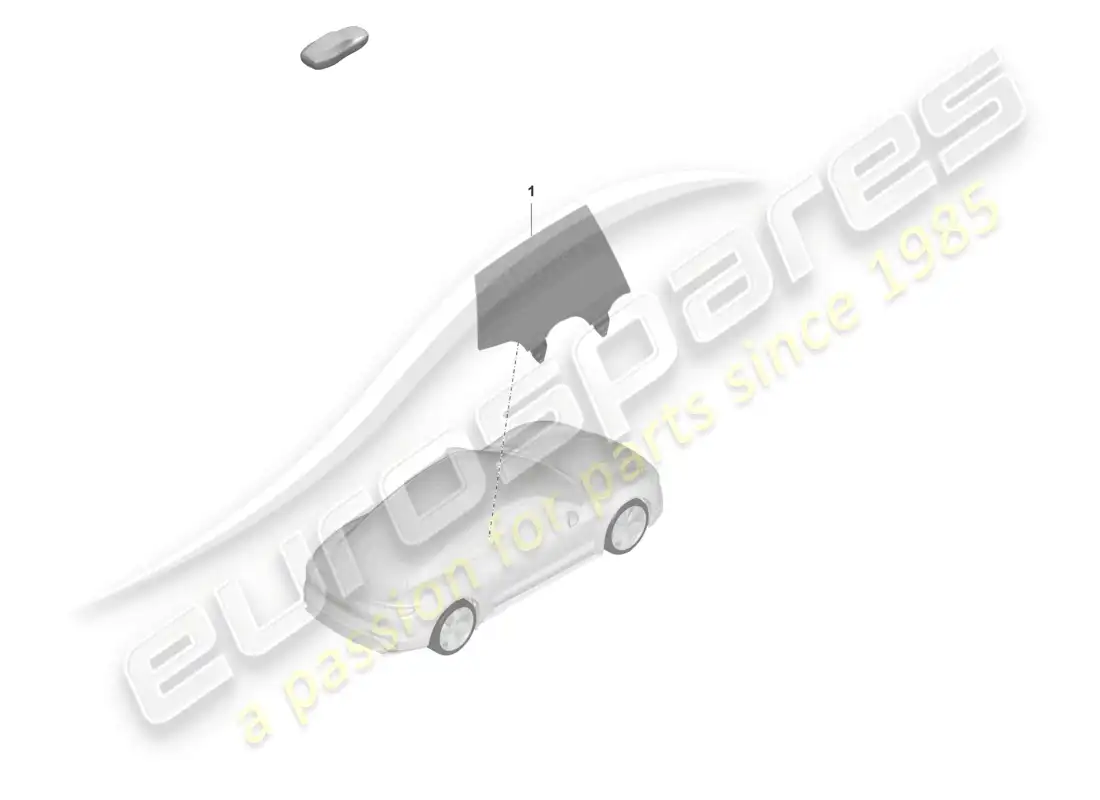 porsche 2023 (taycan 9j1-1) puerta ventana diagrama de piezas