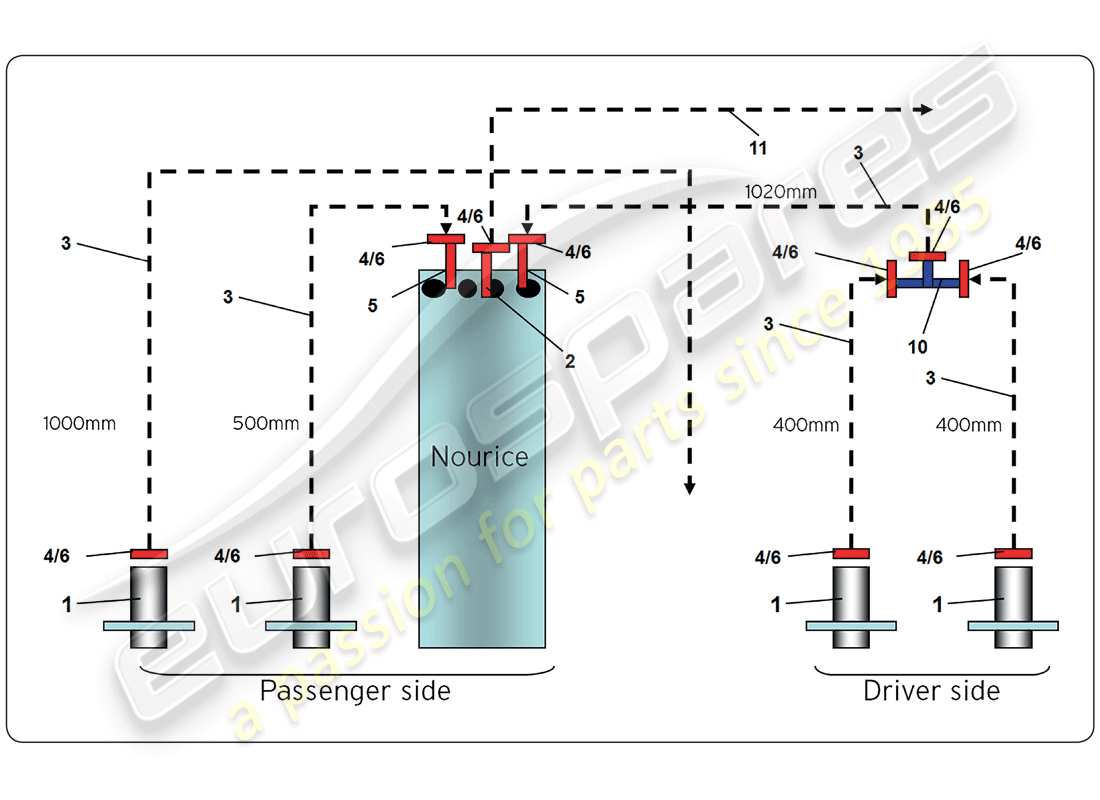 diagrama de pieza que contiene el número de pieza n90937701