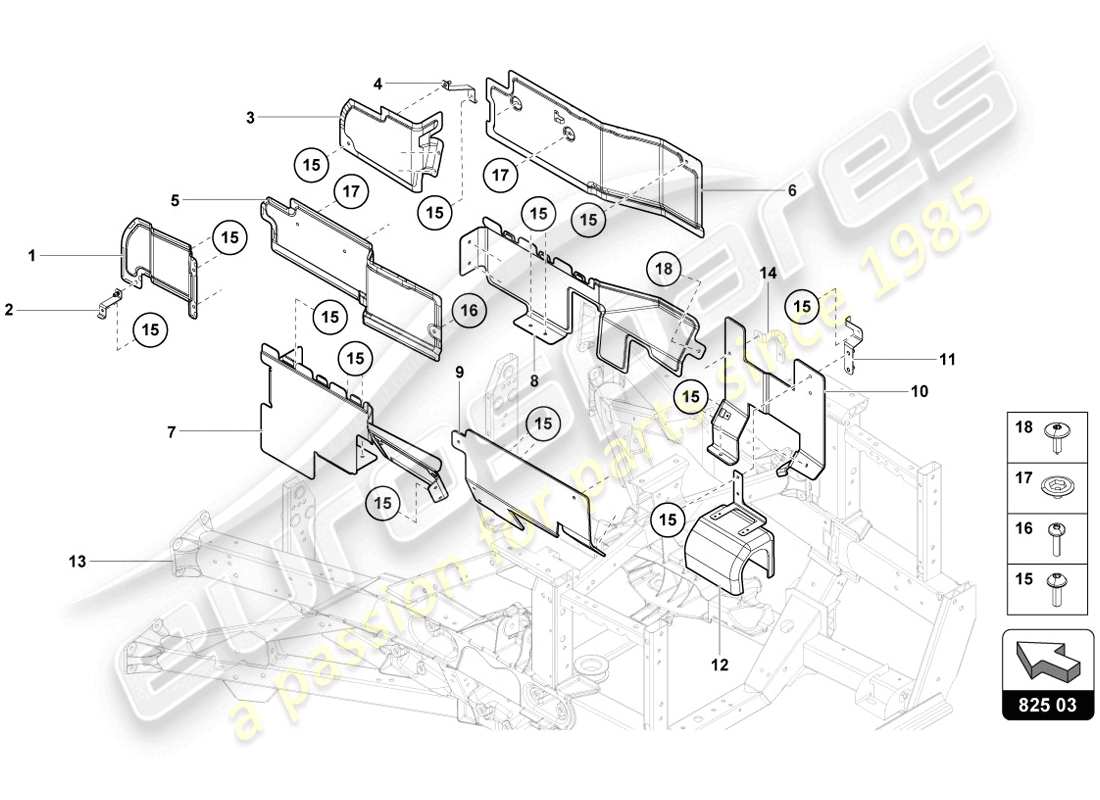 diagrama de pieza que contiene el número de pieza n10632003