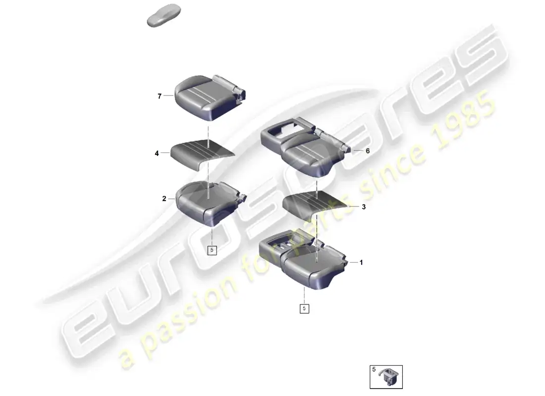 diagrama de pieza que contiene el número de pieza 9y3885405e jh0