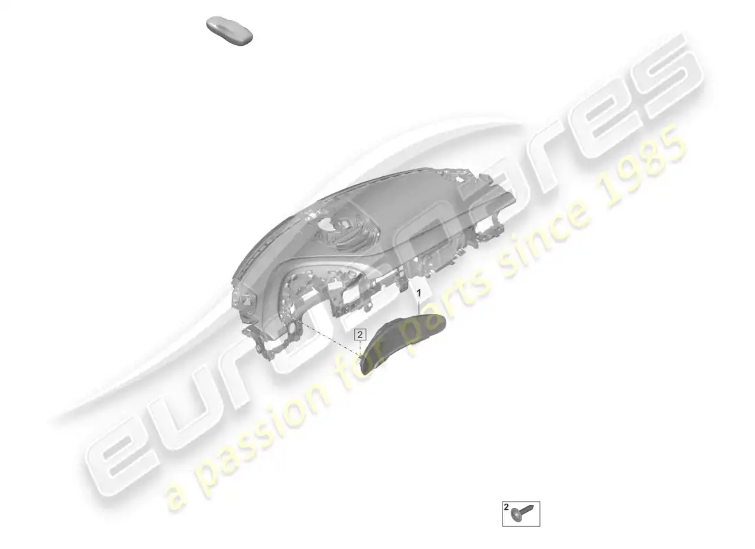 porsche 2023 (taycan 9j1-1) instrumento combinado d - mj 2023>> diagrama de piezas