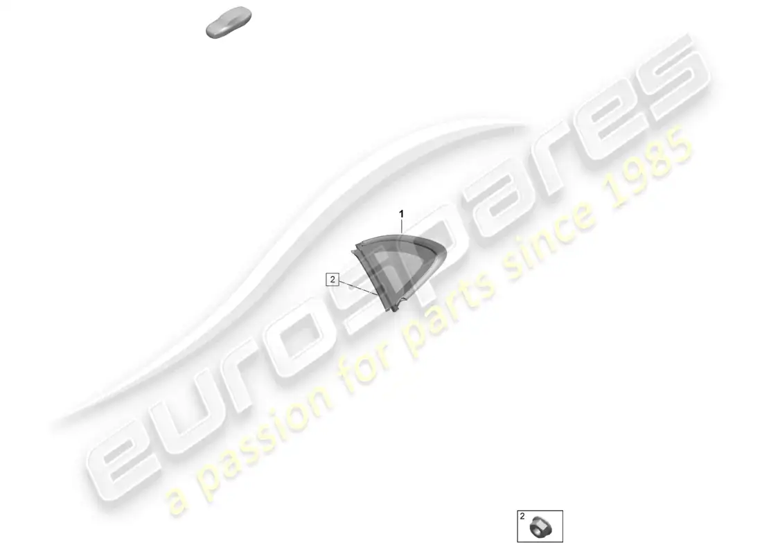 porsche 2025 (taycan 9j1-2) cuv con ventana lateral diagrama de piezas
