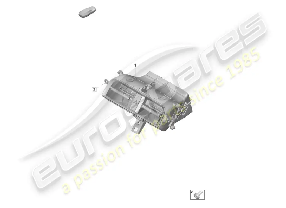 porsche 2023 (taycan 9j1-1) respiradero diagrama de piezas