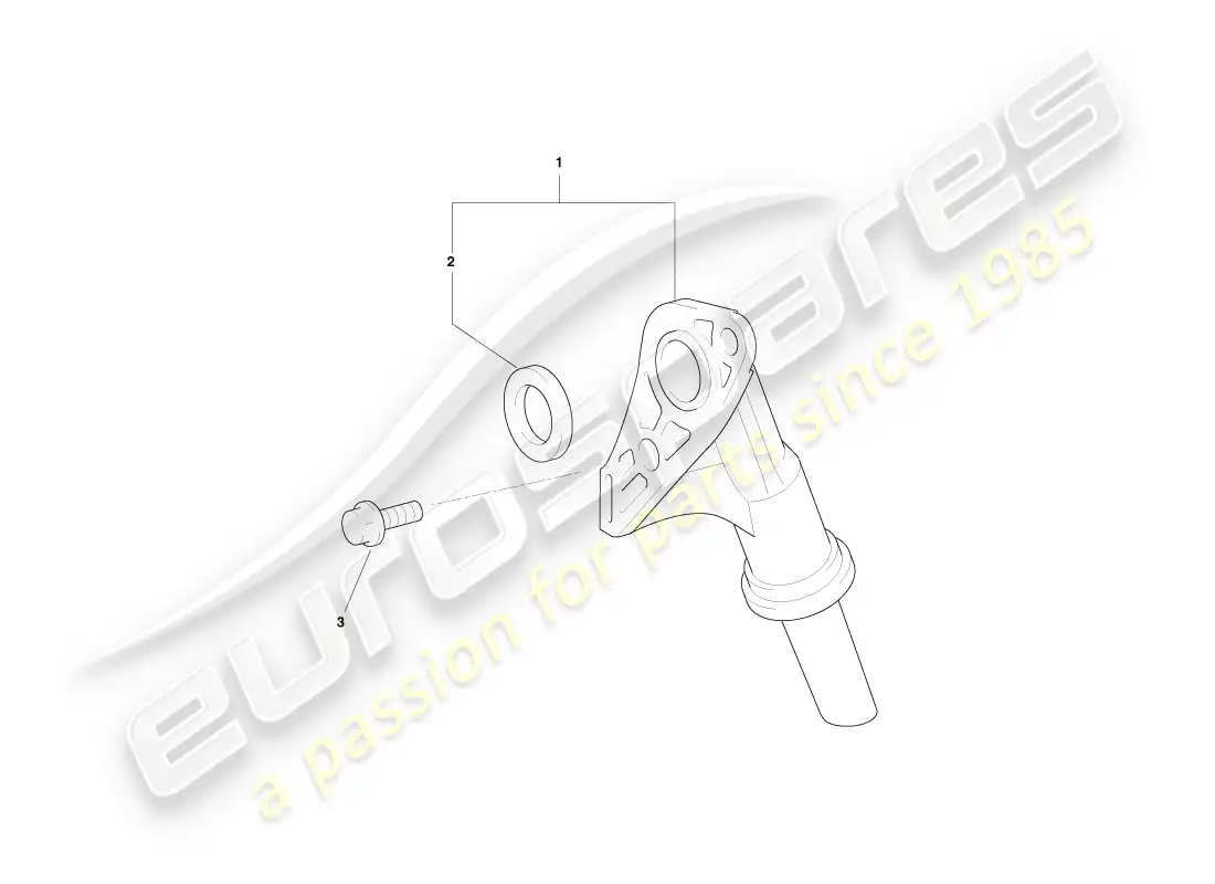 aston martin cygnet (2012) bomba de aceite del motor diagrama de piezas