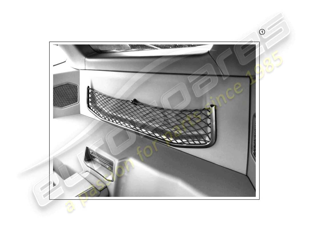 lamborghini huracan lp610-4 coupe (accessories) kit de instalación diagrama de piezas